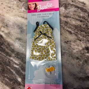 Barbie Dream Touches Fashions Joe Boxer Happy Face Dress & Slippers New 68089-95